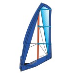żagiel do windSupa - STX - Evolve (różne rozmiary) EVOLVE  - Pędniki windsurfingowe - żagle - Obraz nr5