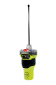 EPIRB ACR GlobalFix V5 RLS/AIS Cat. II (RLB-44) Radiopława  - rozwinięta antena - widok z boku