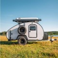 HeroCamper Ranger The Armstrong 2025 – mała przyczepa kempingowa teardrop, widok z boku
