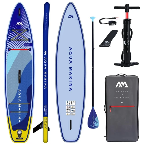 Pompowana deska SUP Aqua Marina Vibrant Touring - zdjęcie produktowe zestawu