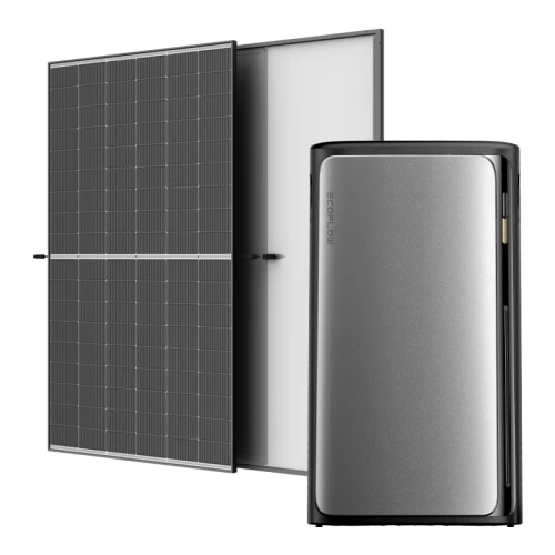 Zestaw do fotowoltaiki balkonowej EcoFlow Stream - dwa panele 510Wp oraz magazyn energii z falownikiem