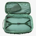 Eagle Creek Tour Travel Pack 40L Jungle Green — wnętrze, pasy kompresyjne i kieszeń w klapie