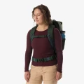 Eagle Creek Tour Travel Pack 40L Jungle Green — na plecach, przód systemu nośnego