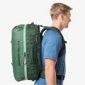 Eagle Creek Tour Travel Pack 40L Jungle Green — z boku, suwaki i punkty troczenia