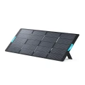 Panel solarny składany 400W – rozłożony panel na podporze, model Anker SOLIX PS400 (400PS)