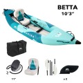skład zestawu 2026 AQUA MARINA- KAYAK-Standard Package-BETTA 312