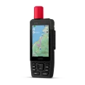 Garmin GPSMAP H1i Plus inReach – ujęcie pod kątem, nawigacja GPS na mapie i prowadzenie po trasie