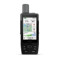 Garmin GPSMAP H1 – widok z przodu, ekran statystyk trasy (dystans i przewyższenie)