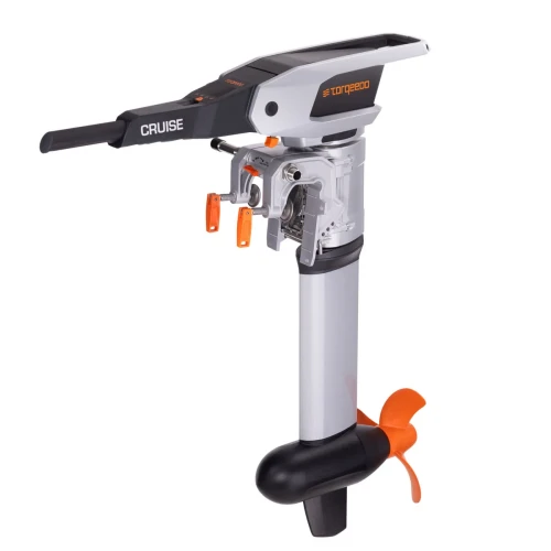 Silnik elektryczny zaburtowy Torqeedo Cruise 3.0 T 48V – ujęcie 3/4 (widok ogólny)