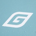 pompowana deska sup Gladiator Origin 12.6T touring, wersja Combo z D-ringami do siedziska kajakowego – deckpad z logo