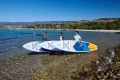 Deski SUP Gladiator Elite 2026 – grupa znajomych na wodzie, wspólne pływanie SUP
