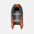 ponton Gladiator Active C370 AL pomarańczowo-szary widok z góry