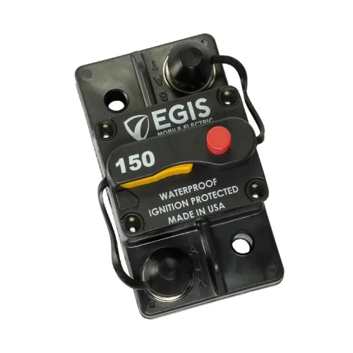 Egis bezpiecznik automatyczny EGIS 85 Series 150A 48V DC IP67 do mocnych instalacji DC