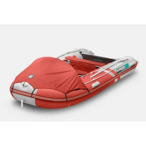 Ponton Gladiator Active C370 AL czerwono - biały + markiza i torby