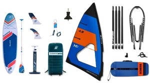 Zestaw Gladiator 10.7 WindSup + paleta + pędnik kompaktowy XO