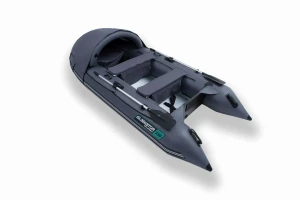 Ponton Gladiator Active C330 AL ciemno szary + markiza i torby