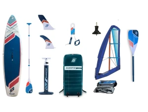 Zestaw Gladiator 11.6 WindSup + paleta + pędnik składany Evolve 4,9