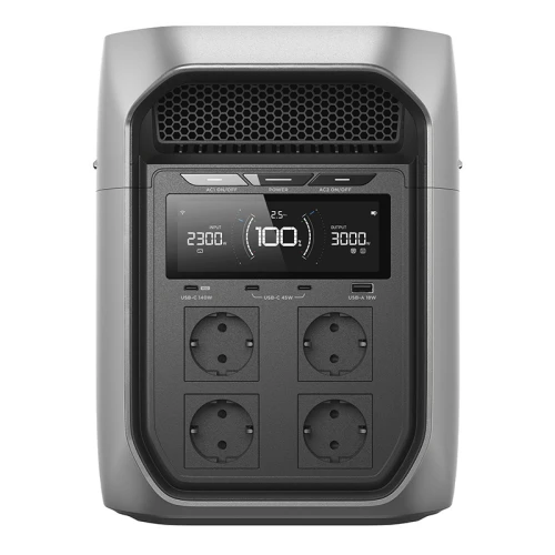 stacja zasilania EcoFlow DELTA 3 Max Plus 2048Wh 3000W - front