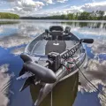 Silnik dziobowy Haswing Cayman 55B GPS 1.7 12V 55 lbs - zdjęcie lifestyle