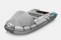 Ponton Gladiator Active C330 AD szary - jasnoszary – widok z przodu z markizą dziobową