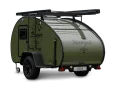Przyczepa wyprawowa HeroCamper Ranger The Columbus – ujęcie katalogowe (kolor hunter green)