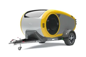 Przyczepa kempingowa MINK-S – lekki teardrop 750 kg