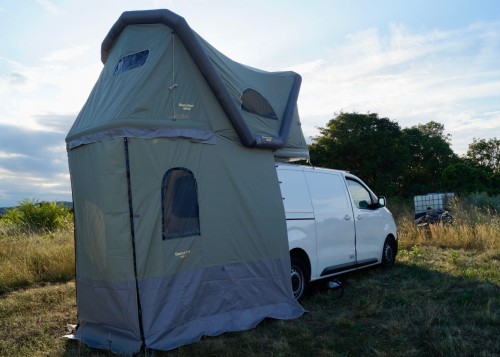 Zestaw GT Roof + przedsionek - Namioty dachowe na samochód - Obraz nr1