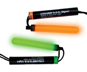 SOS marker Cyalume® - zielony / ultrapomarańczowy