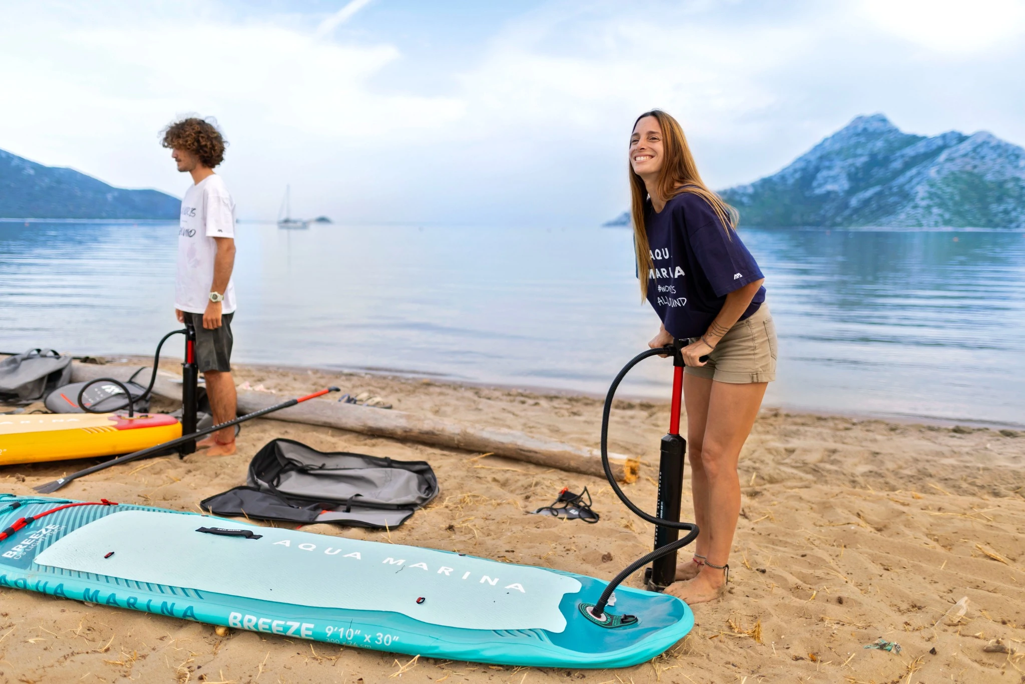 deska SUP Aqua Marina Breeze 2026 – lekki pompowany allround na spokojne akweny