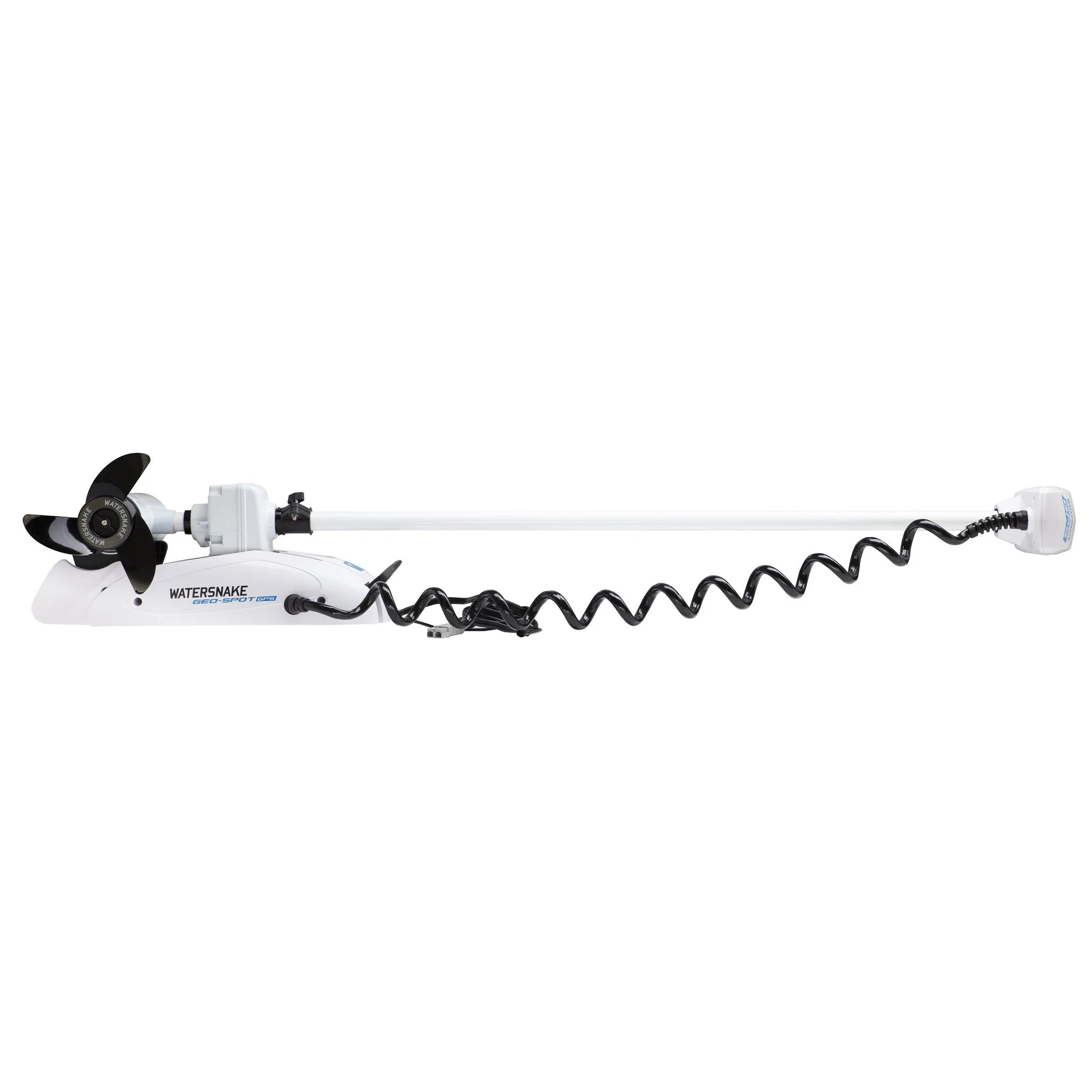 Silnik elektryczny dziobowy Watersnake Geo-Spot GPS 12V 65 lbs - widok poziomy