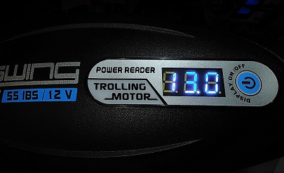 Haswing Osapian 55 LED 12V 55 lbs wyświetlacz napięcia