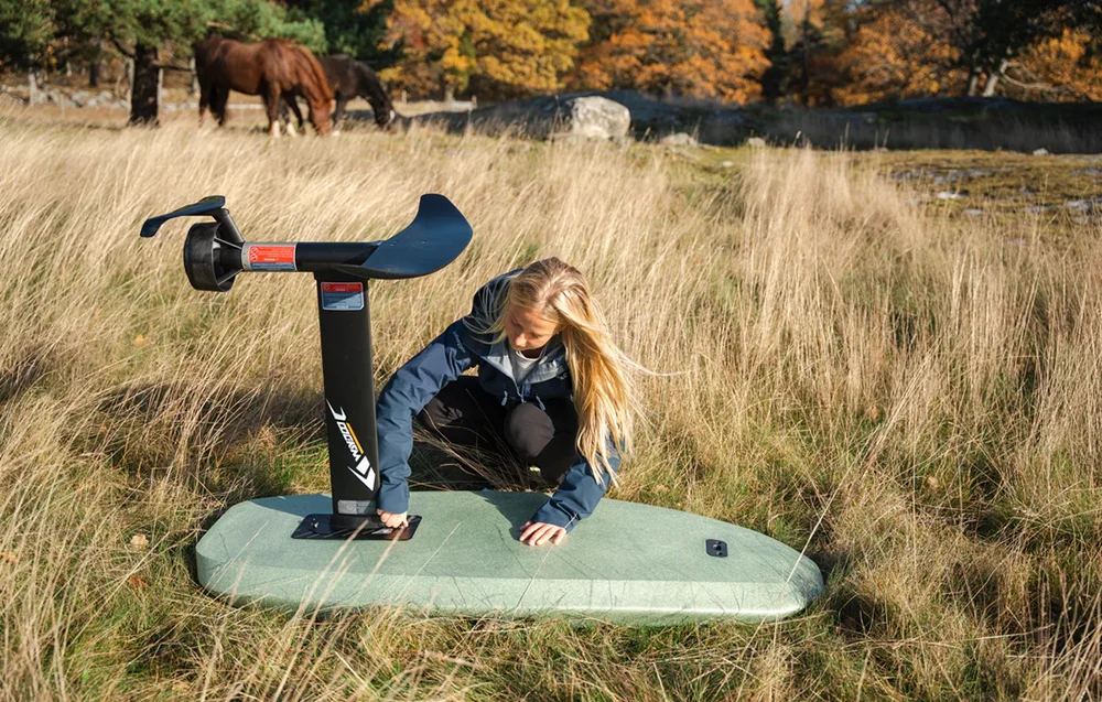 eFoil Flyer EVO Waydoo - instalowanie masztu