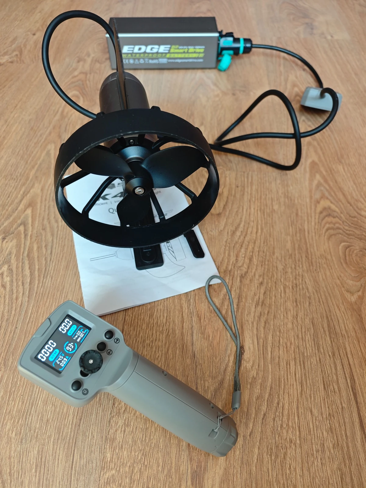 TEDGIX EDGE K4 – zestaw z baterią i kontrolerem