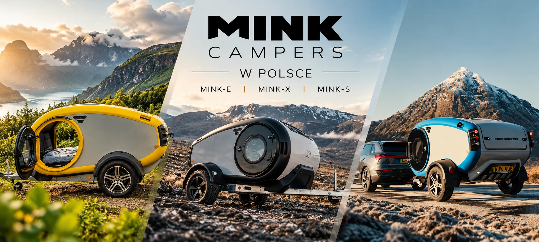 MinkCampers już w Polsce-lekkie przyczepy teardrop
